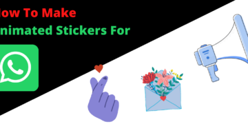 How To Make animated stickers for whatsapp