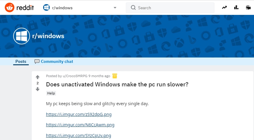 does unactivated windows 10 run slower