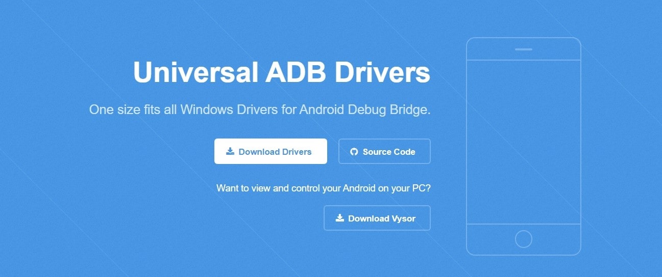 Universal windows adb driver