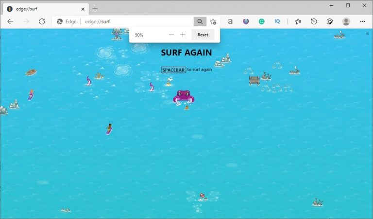 Microsoft Edge Surf Game Cheats & Easter Eggs (New) - Recommend Central