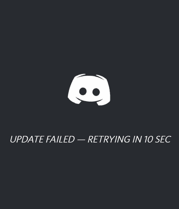 Discord update failed loop