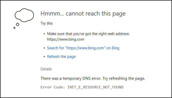 inet_e_resource_not_found error