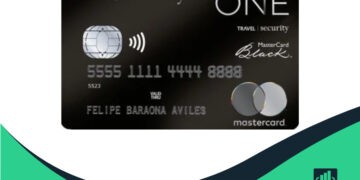 tarjeta one black banco security